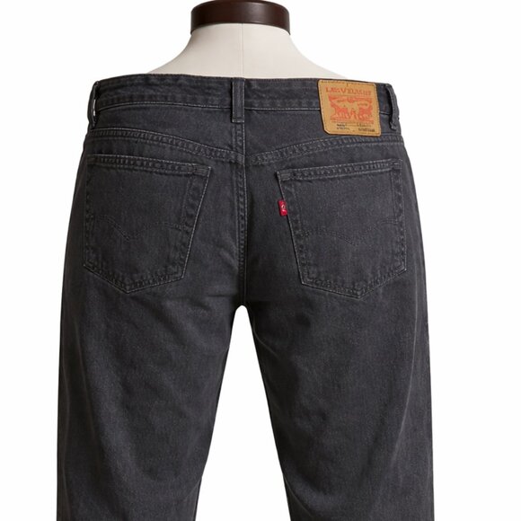 NWOT Levi’s 505 Men’s Dark Gray Straight Jeans – Size 34x32 - Picture 6 of 8